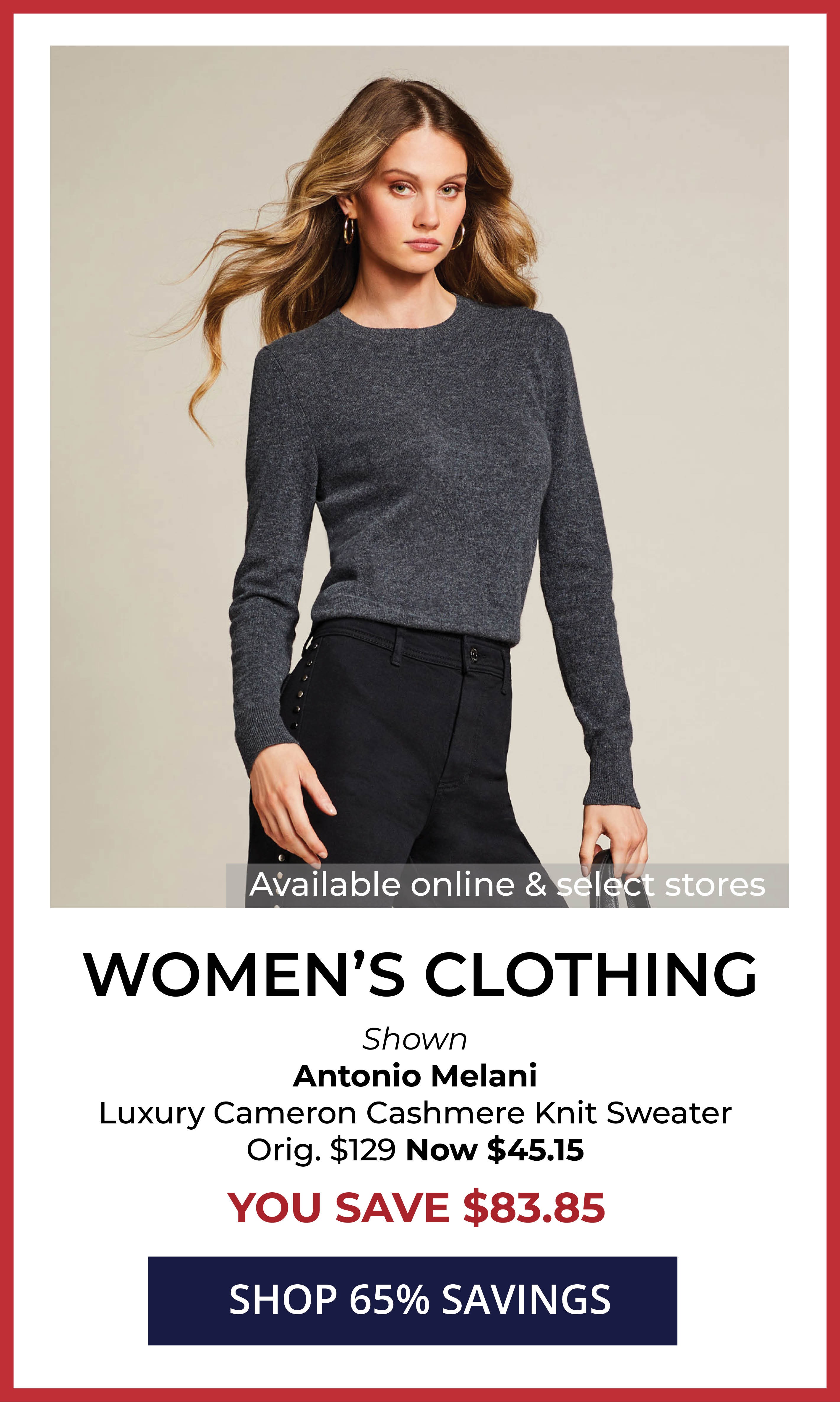 65% Off Women's Clothing&nbsp;