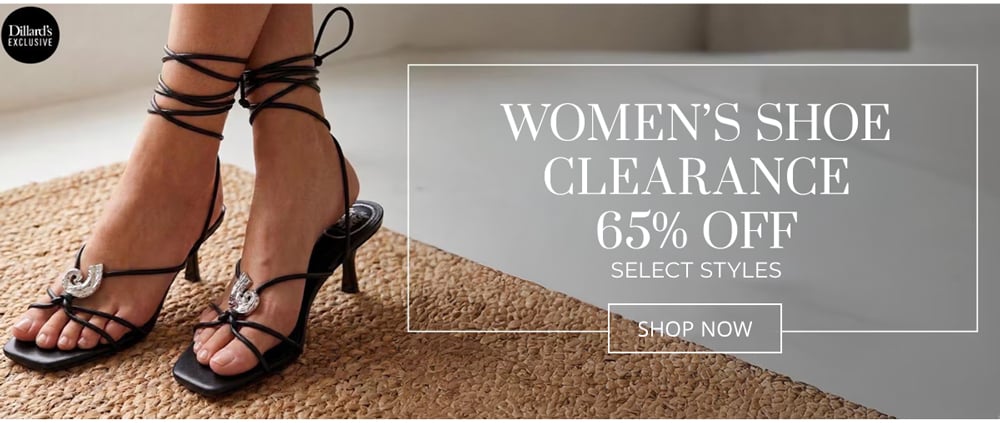 WOMEN'S SHOE CLEARANCE