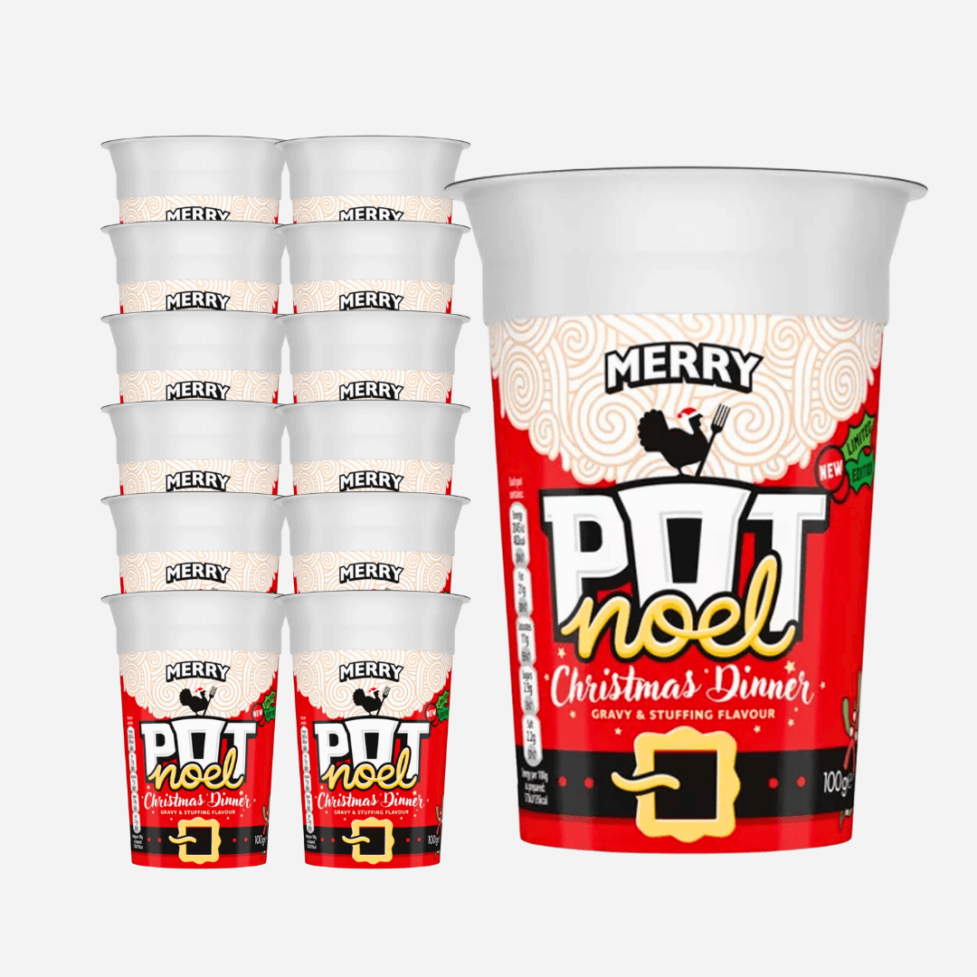 Image of 12 X Pot Noodle Christmas Dinner Noel Gravy &amp; Stuffing