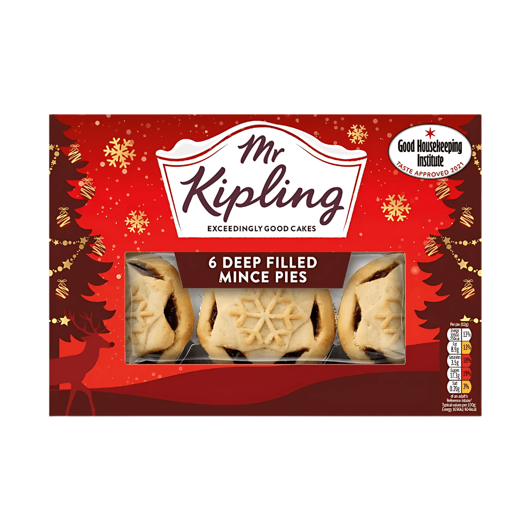 Image of Mr Kipling Deep Filled Mince Pies