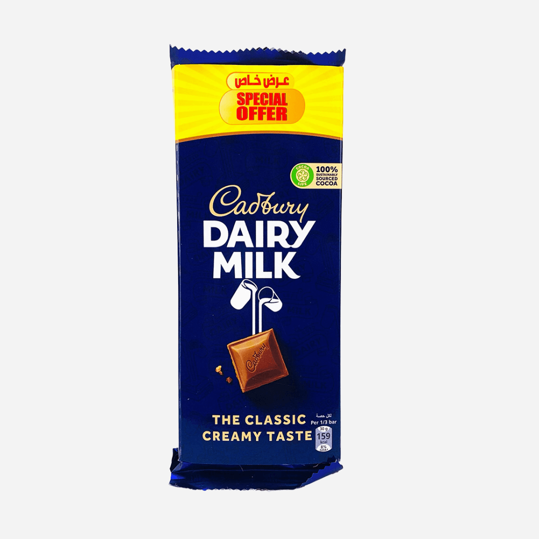 Image of 3 x Cadbury Classic Dairy Milk Chocolate 90g Bars