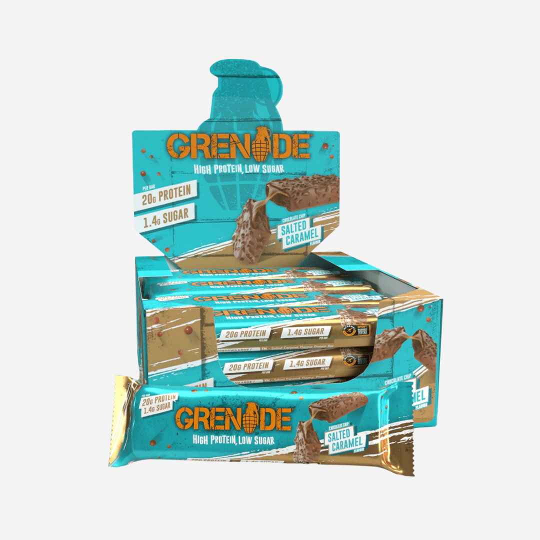 Image of 12 x Grenade High Protein Choc Chip Caramel Bars