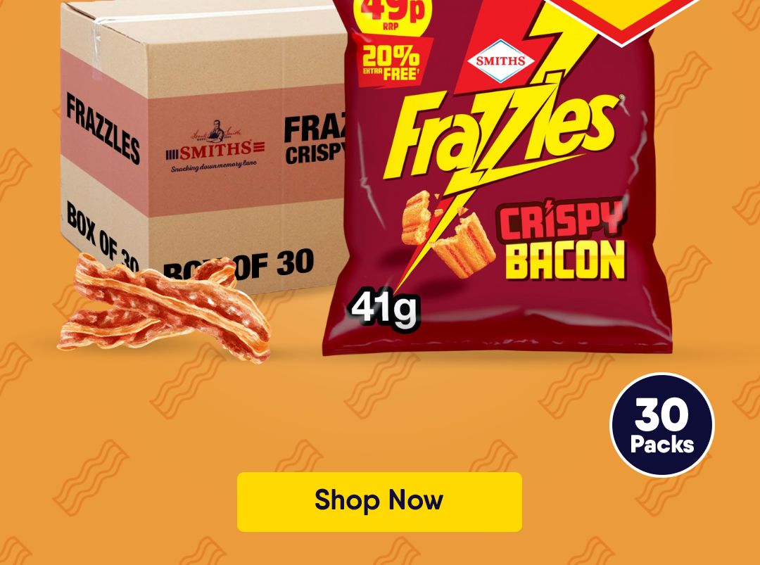 £2.99 for 30 packs of Frazzles