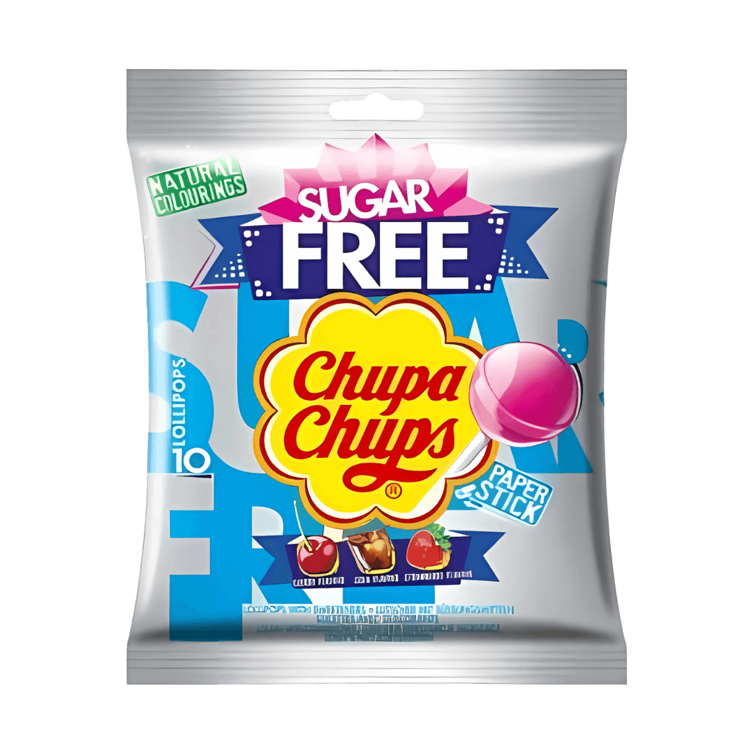 Image of Chupa Chups Sugar Free Lollipop Assortment