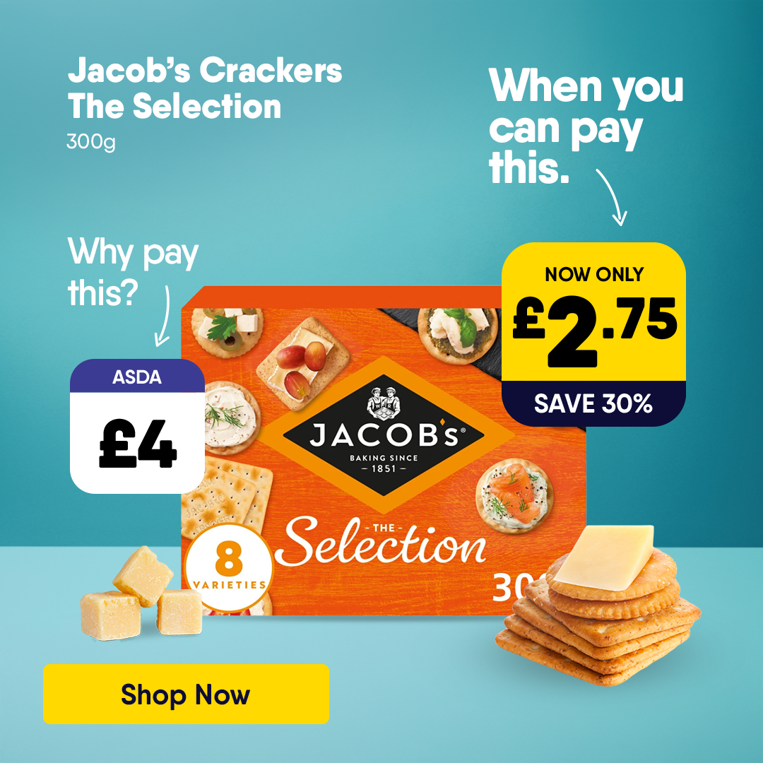 Jacob's Crackers Selection