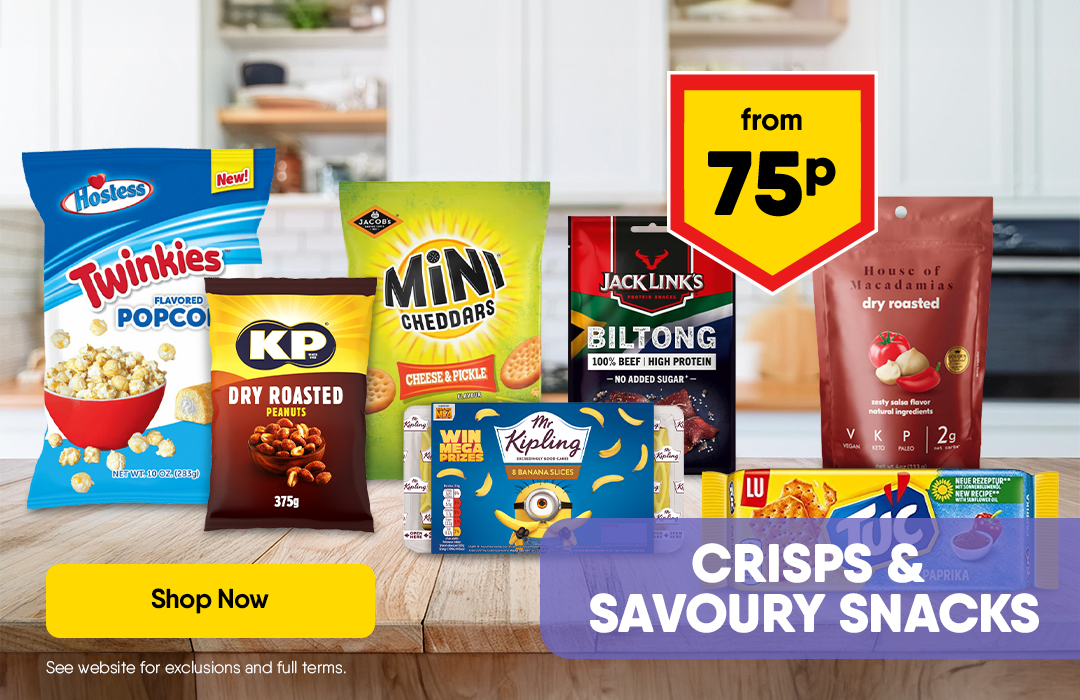 Crisps & Savoury Snacks