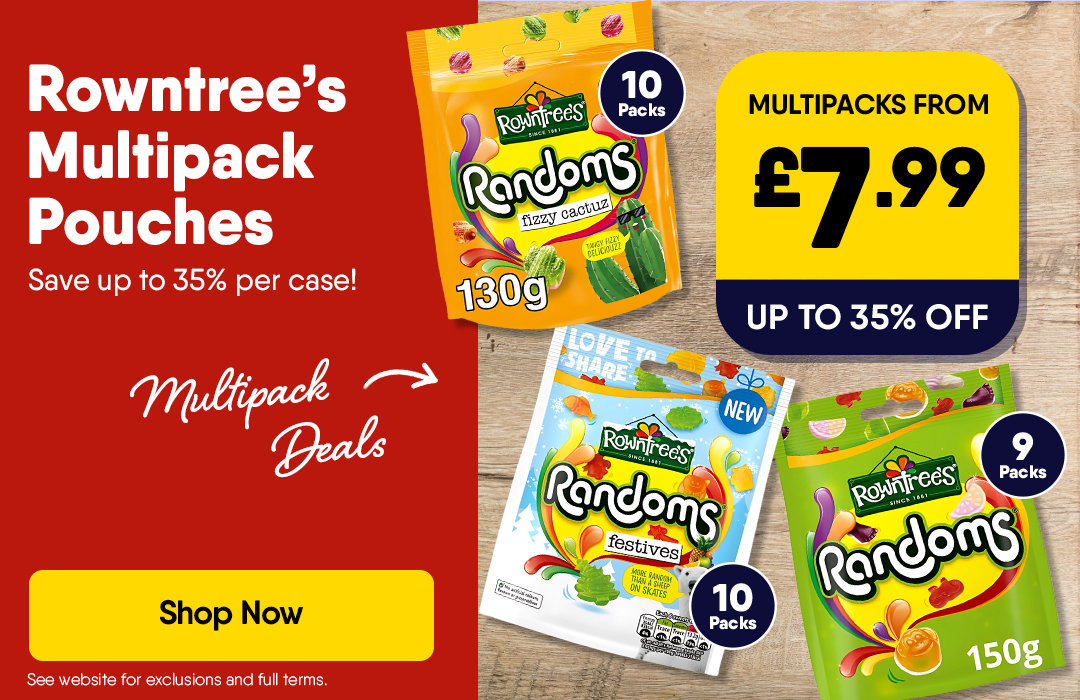 Rowntree's Random Multipacks - From £7.99