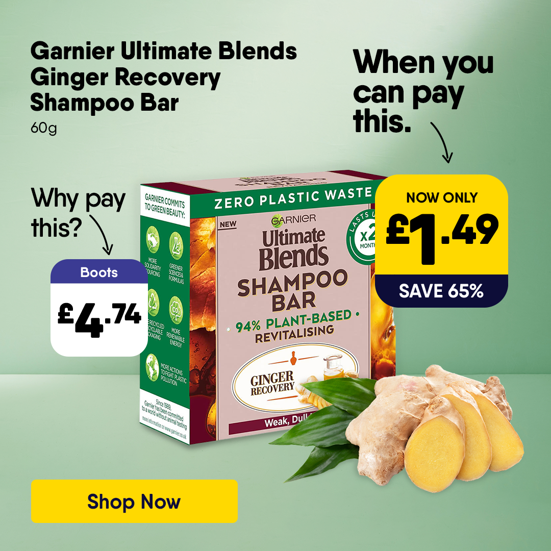 Garnier Ultimate Blends Shampoo Bar