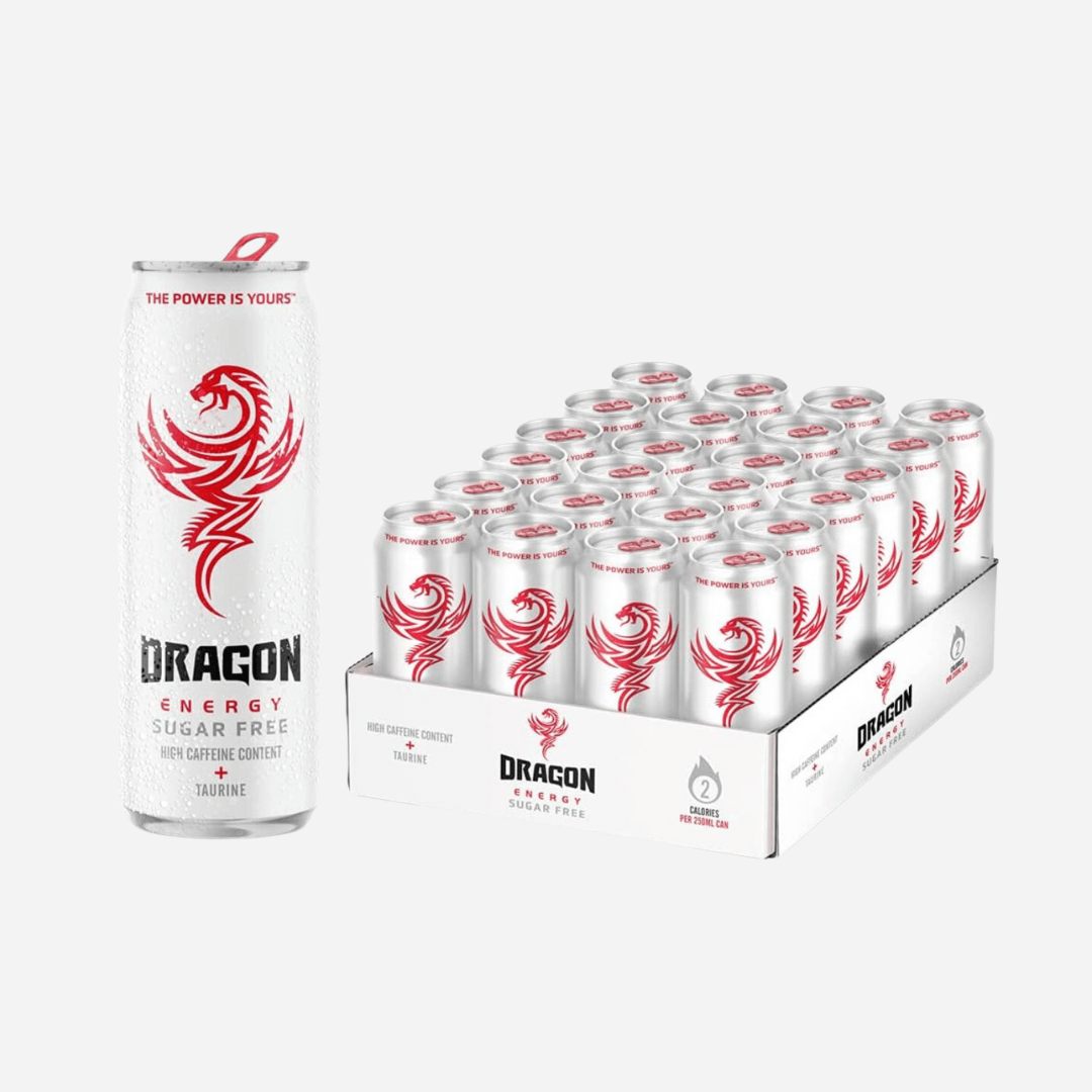 Image of 24 x Dragon Sugar Free Fruit Flavour Energy Drinks