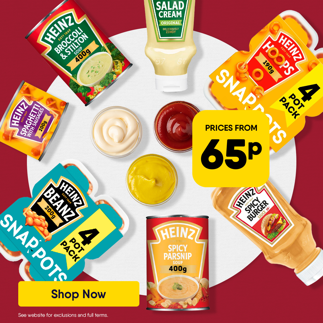 Heinz - From 65p