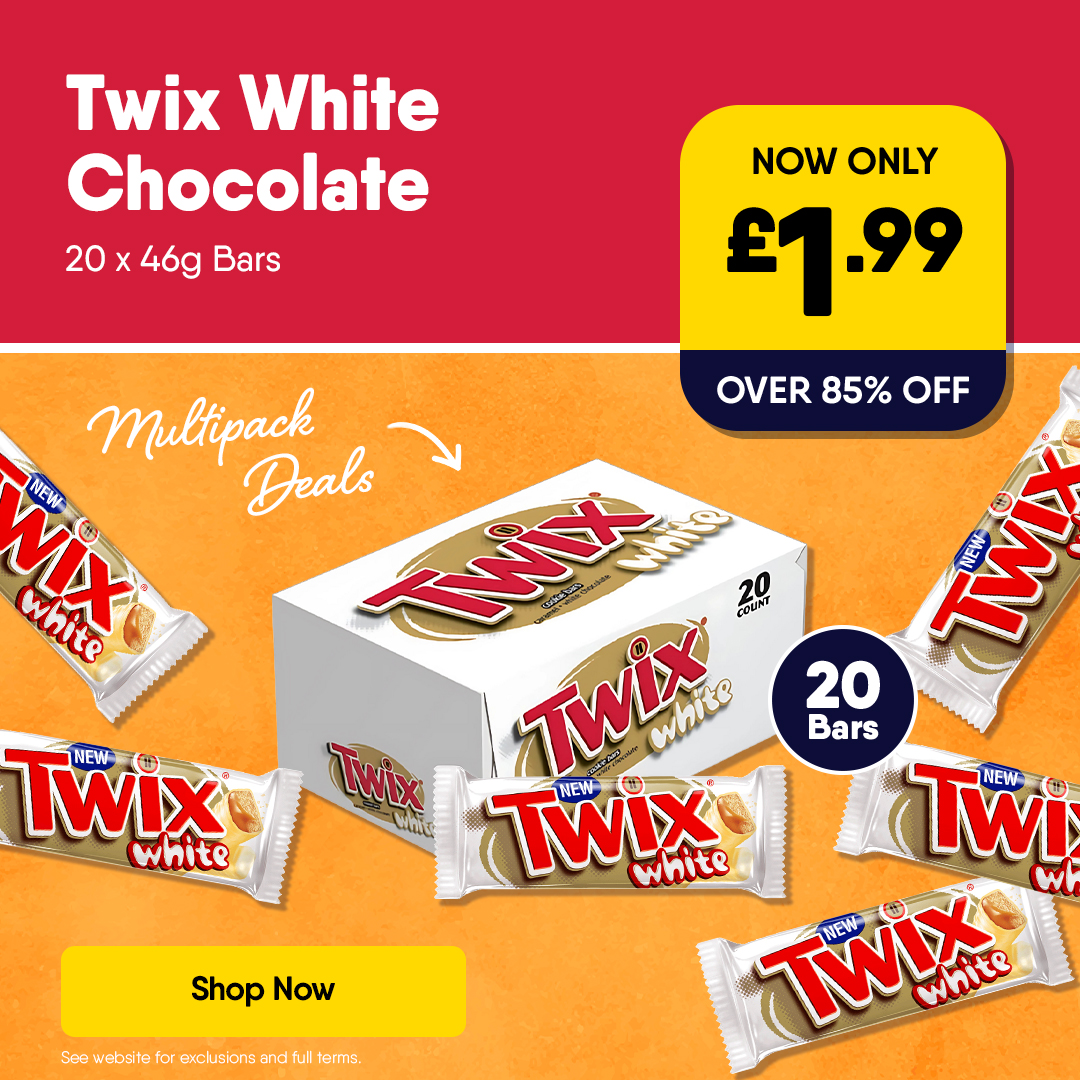 Twix White Chocolate - £1.99