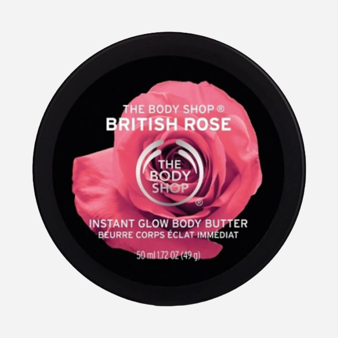 Image of The Body Shop British Rose Instant Glow Body Butter