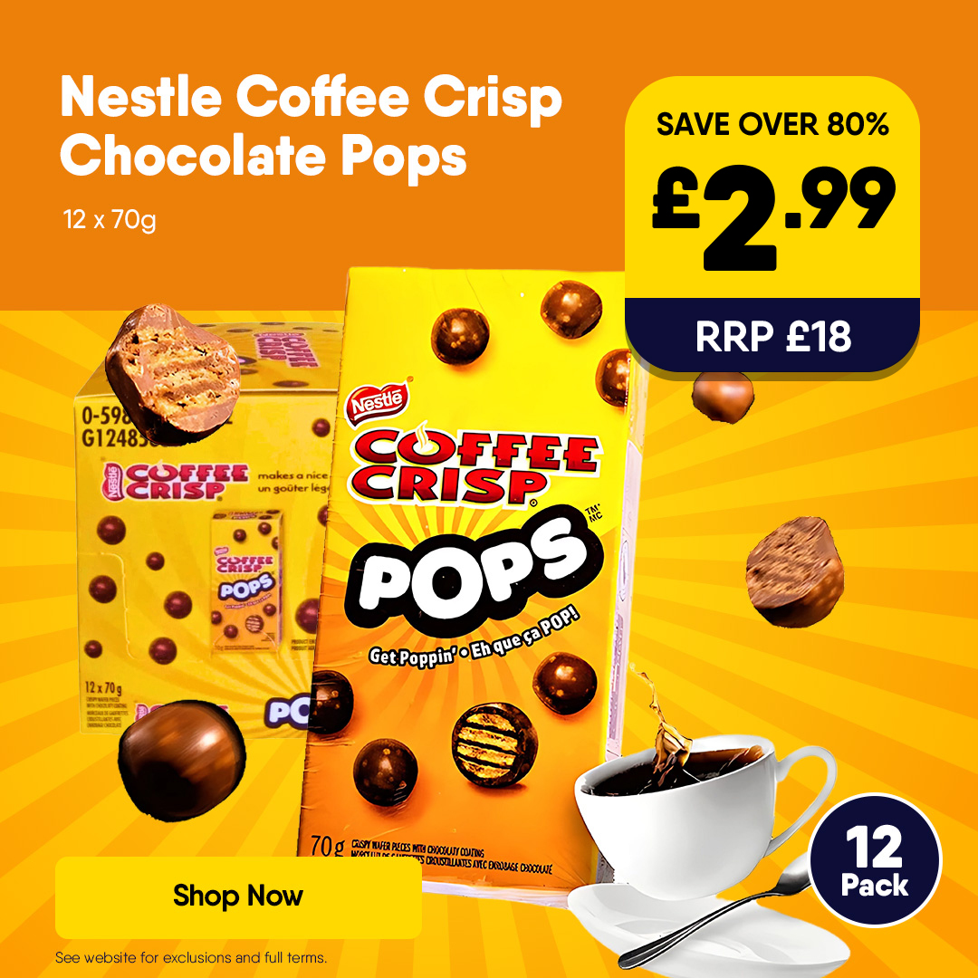 Nestle Coffee Crisp Chocolate Pops - £2.99