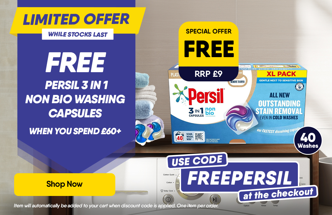 Free Persil - Spend £60