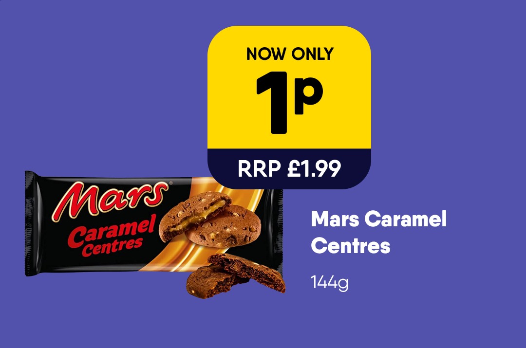 Mars Caramel Centres - 1p