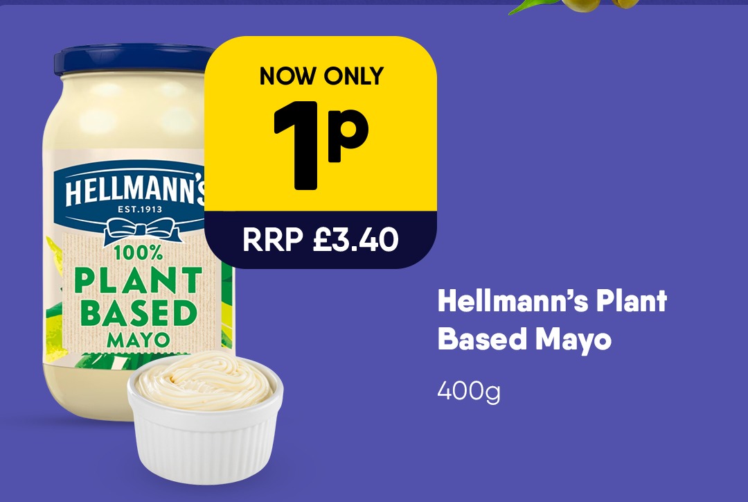 Hellmann's Plant Based Mayo - 1p