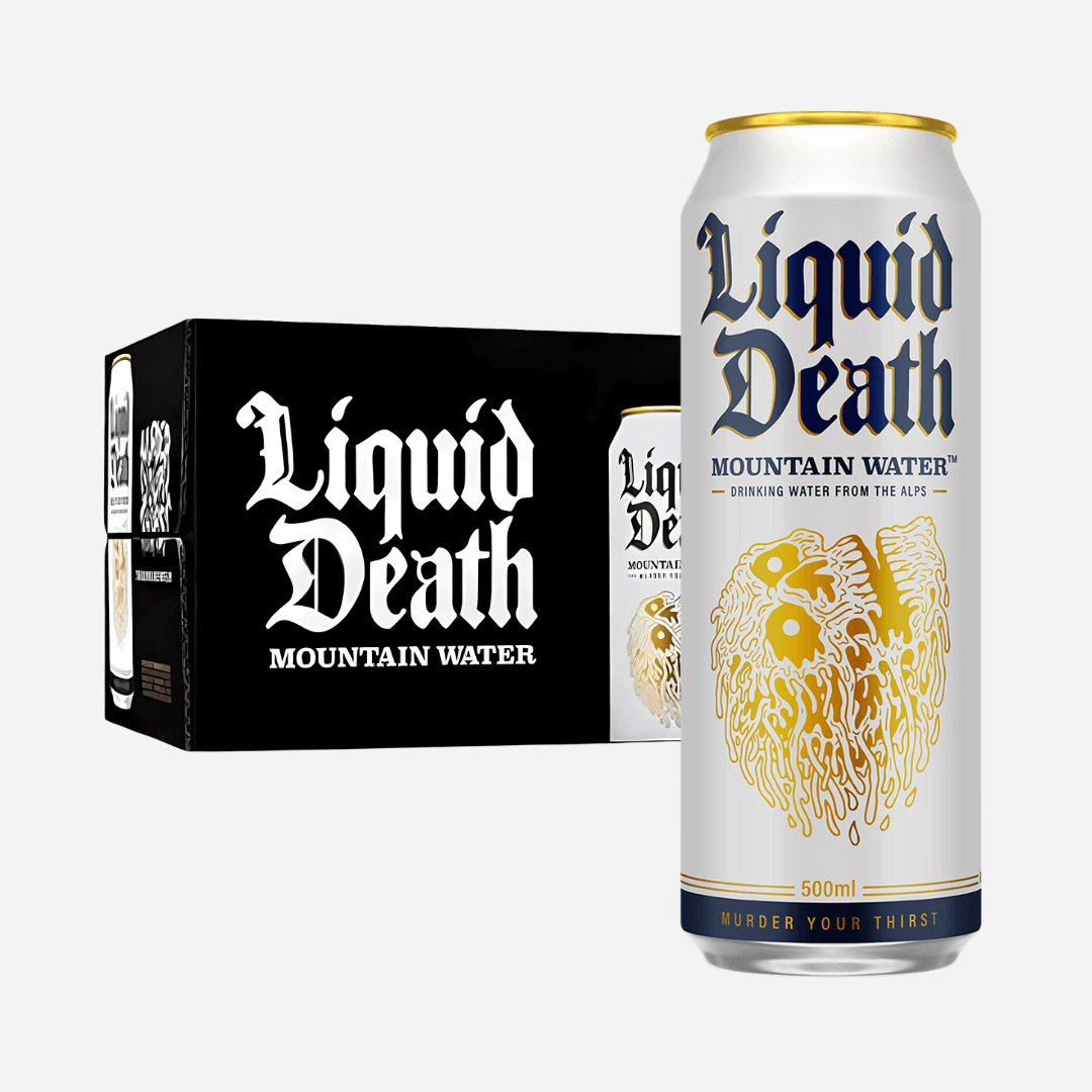 Image of 12 x Liquid Death Still Mountain Water Cans