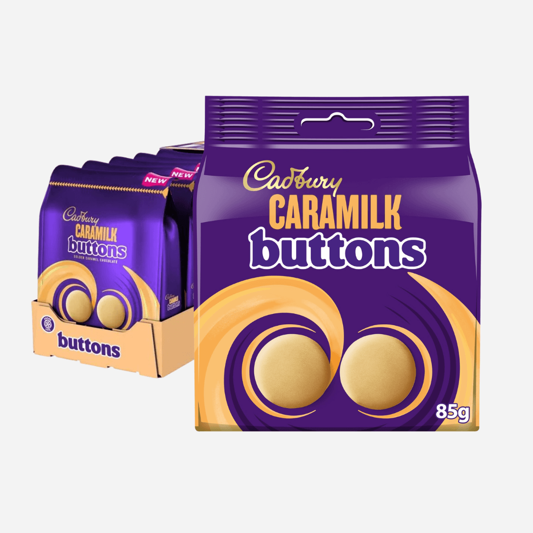 Image of 10 x Cadbury Caramilk Caramel Chocolate Buttons