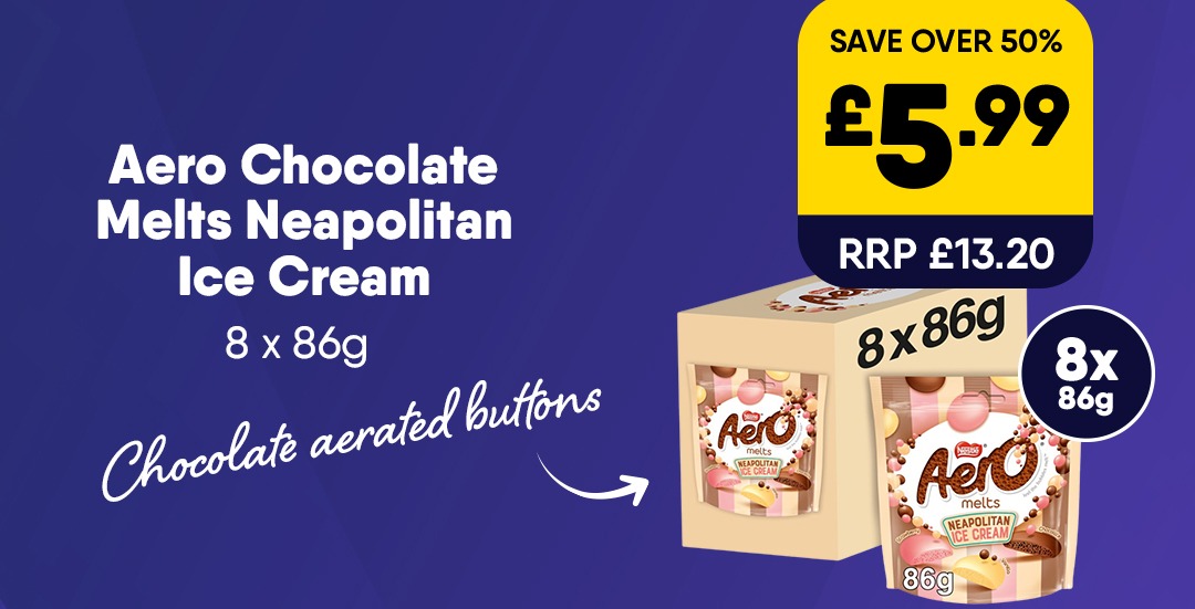 8 x Aero Chocolate - £5.99