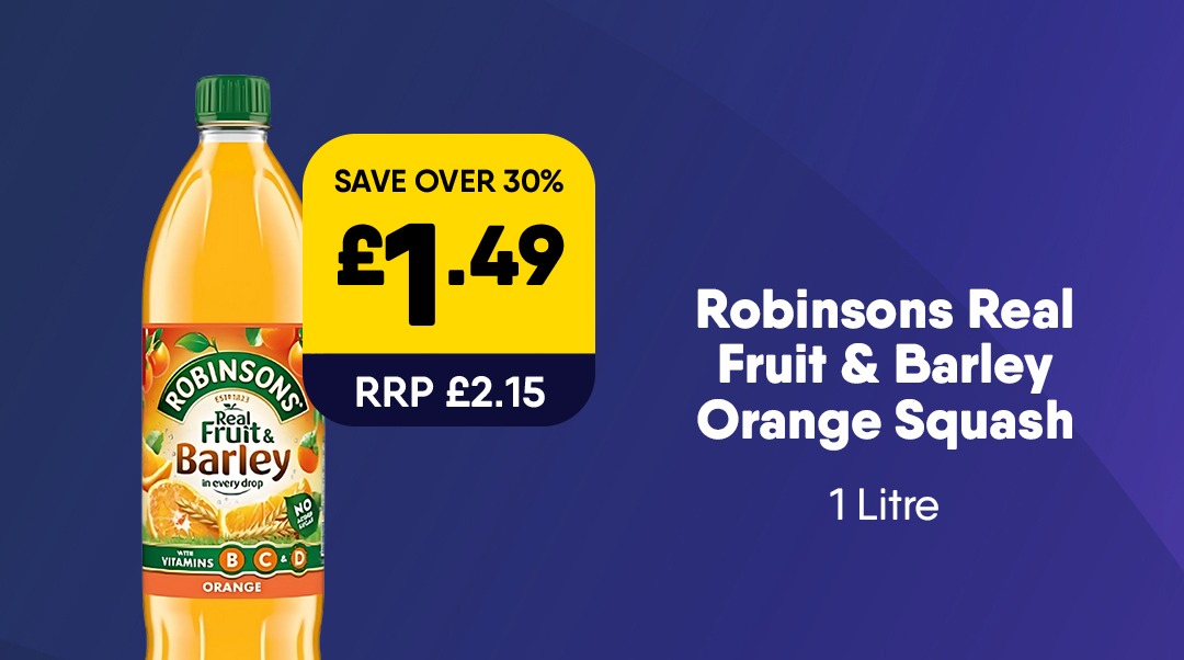 Robinson's Orange Squash