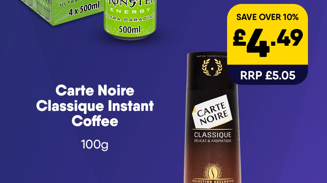 Carte Noire Classique Instant Coffee