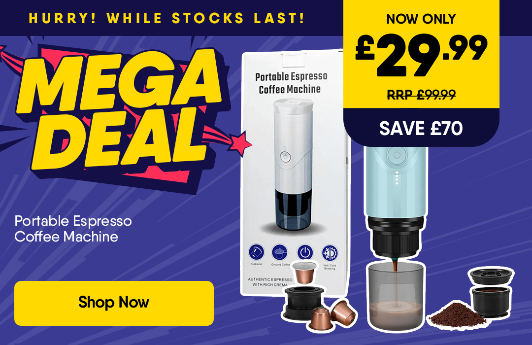 Mega Deal - Espresso Coffee Machine