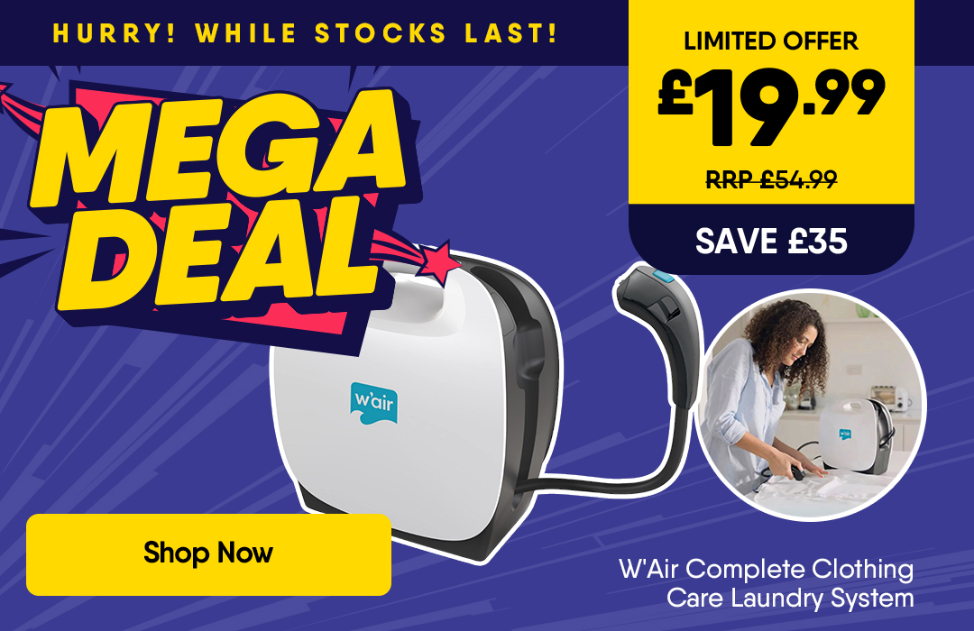 Mega Deal - W'air Complete Clothing Care Laundry System