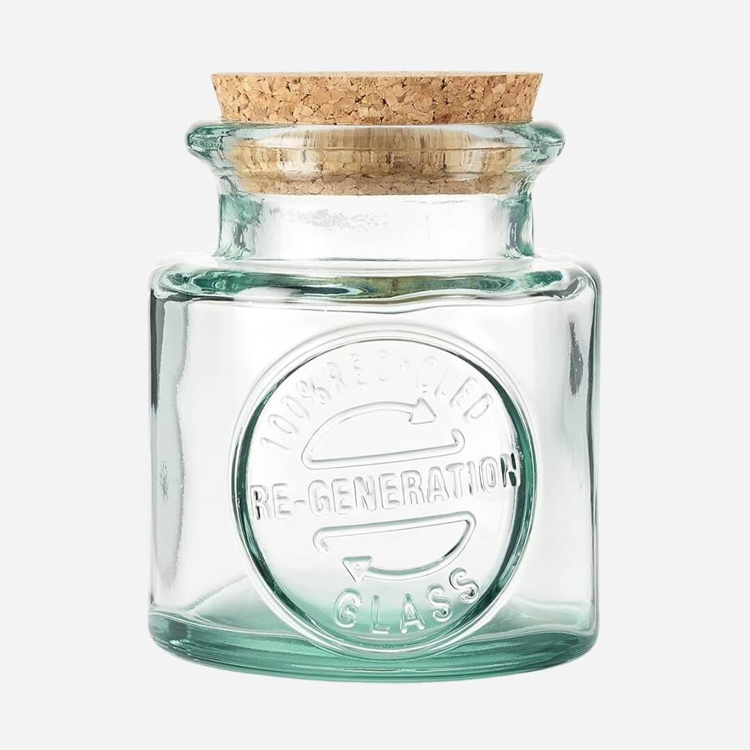 Image of Re-Generation Large Jar Glass Storage Bottle