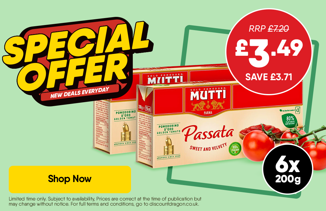 6 x Tomato Passata - 3.49