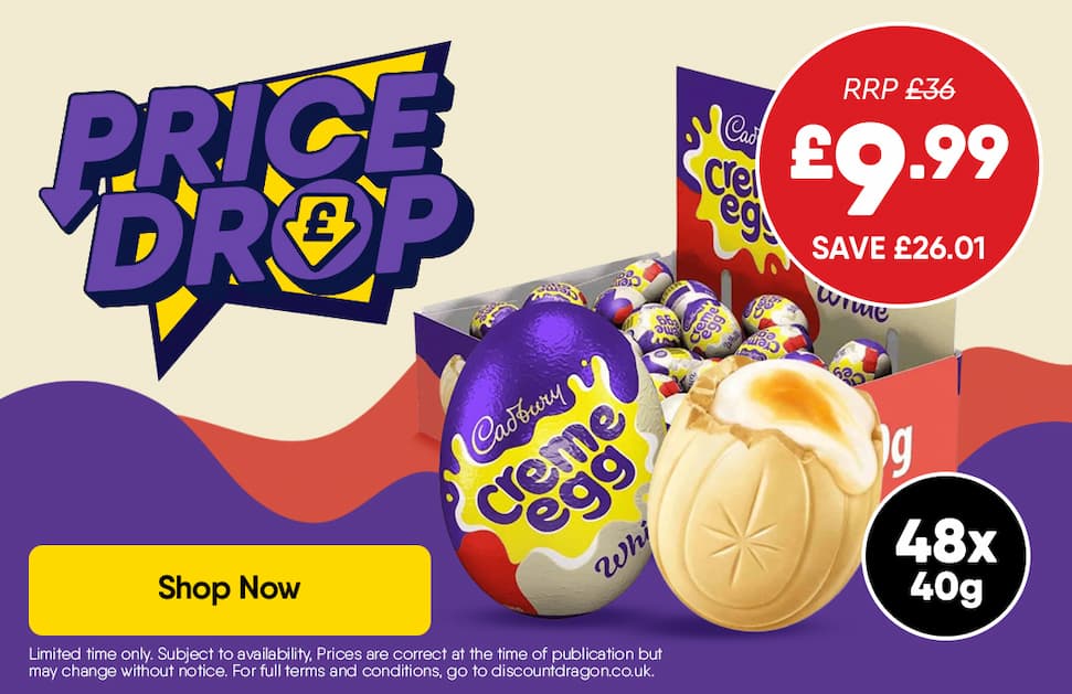 48 x Cadbury White Creme Eggs £9.99