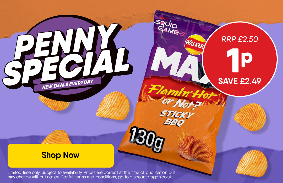 130g Walkers BBQ - 1p