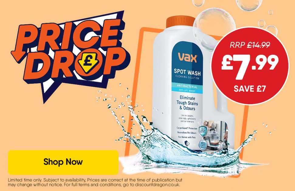 VAX Spot Wash 1L - 7.99