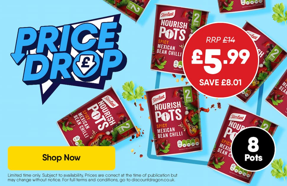 8 x Slimfast Pots - 5.99