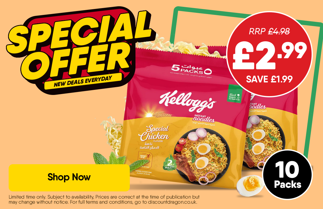 10 x Kellogg's Special Chicken noodles £2.99
