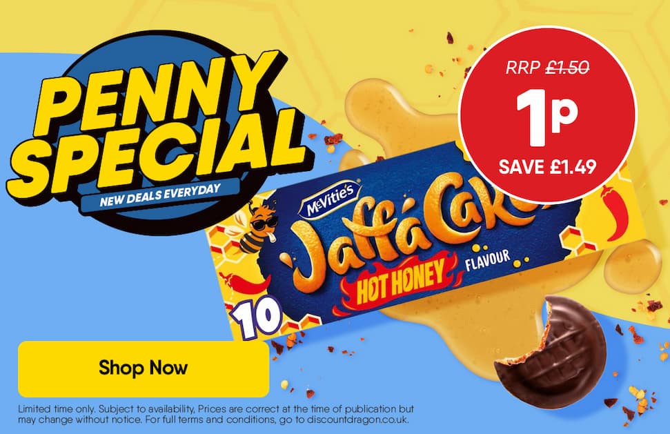 12 x Jaffa Cakes 1p - RRP £1.50