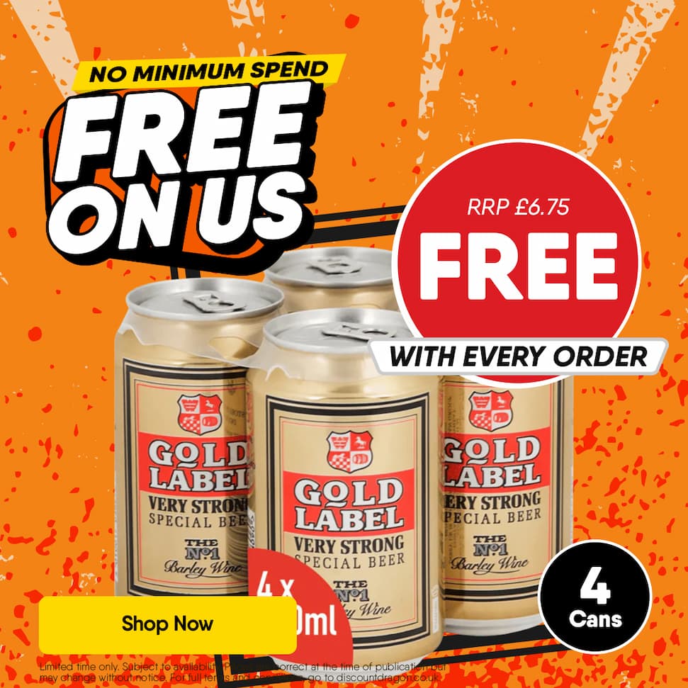 4 FREE cans Beer