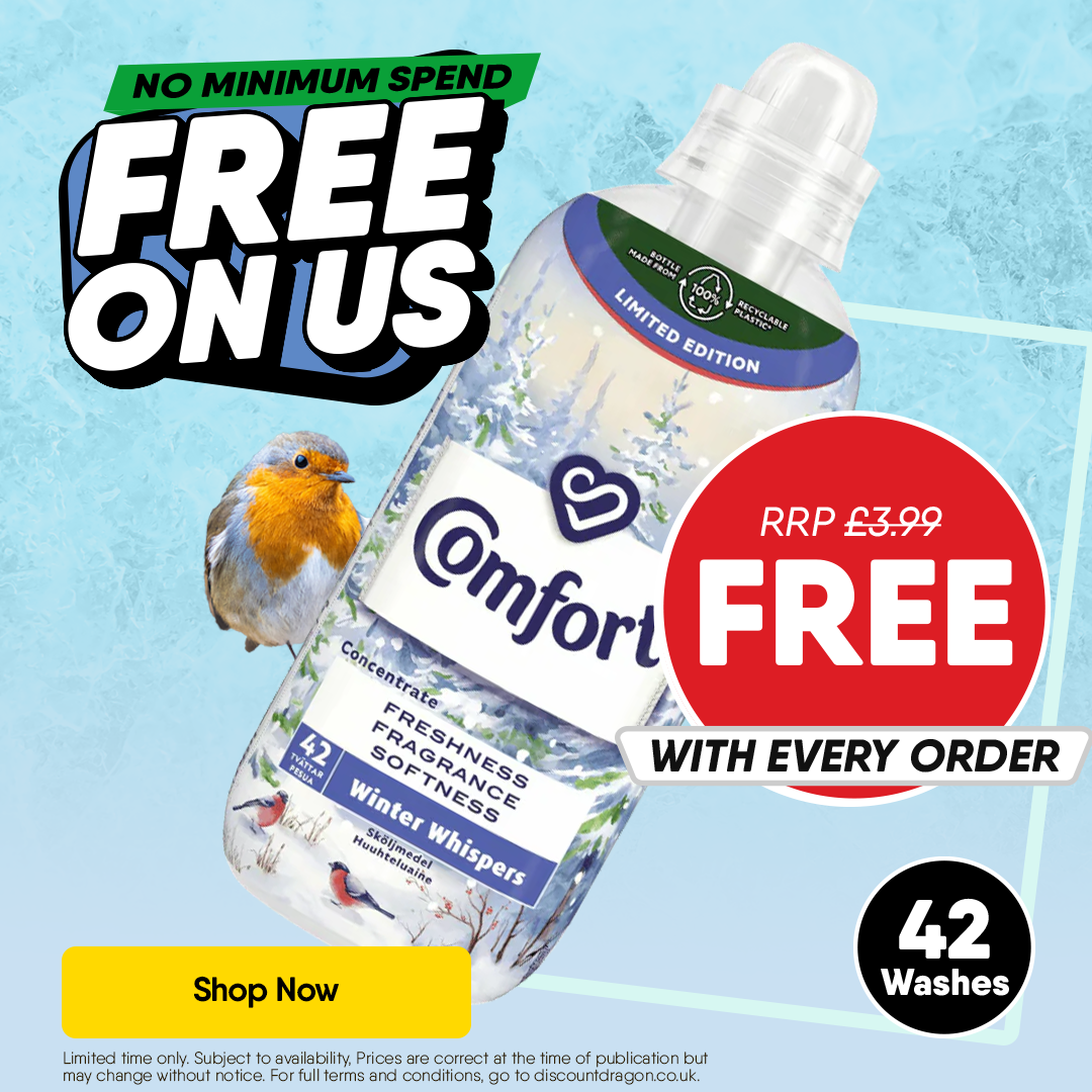 42 washes of Comfort Winter Free every order