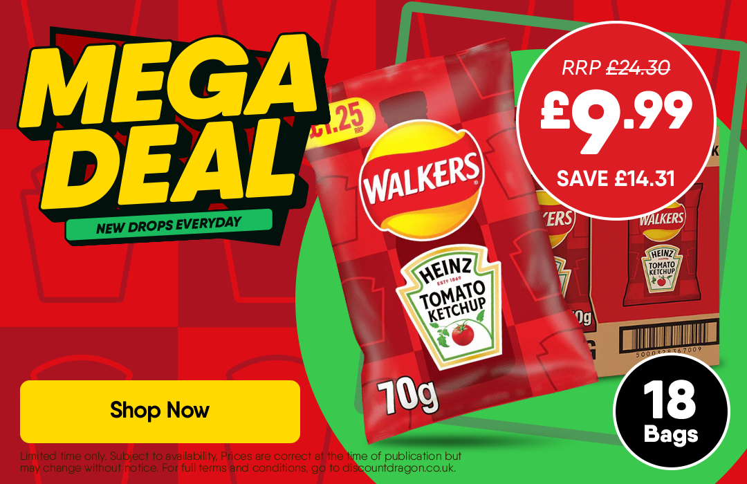 18 x Walkers Ketchup 70g £9.99