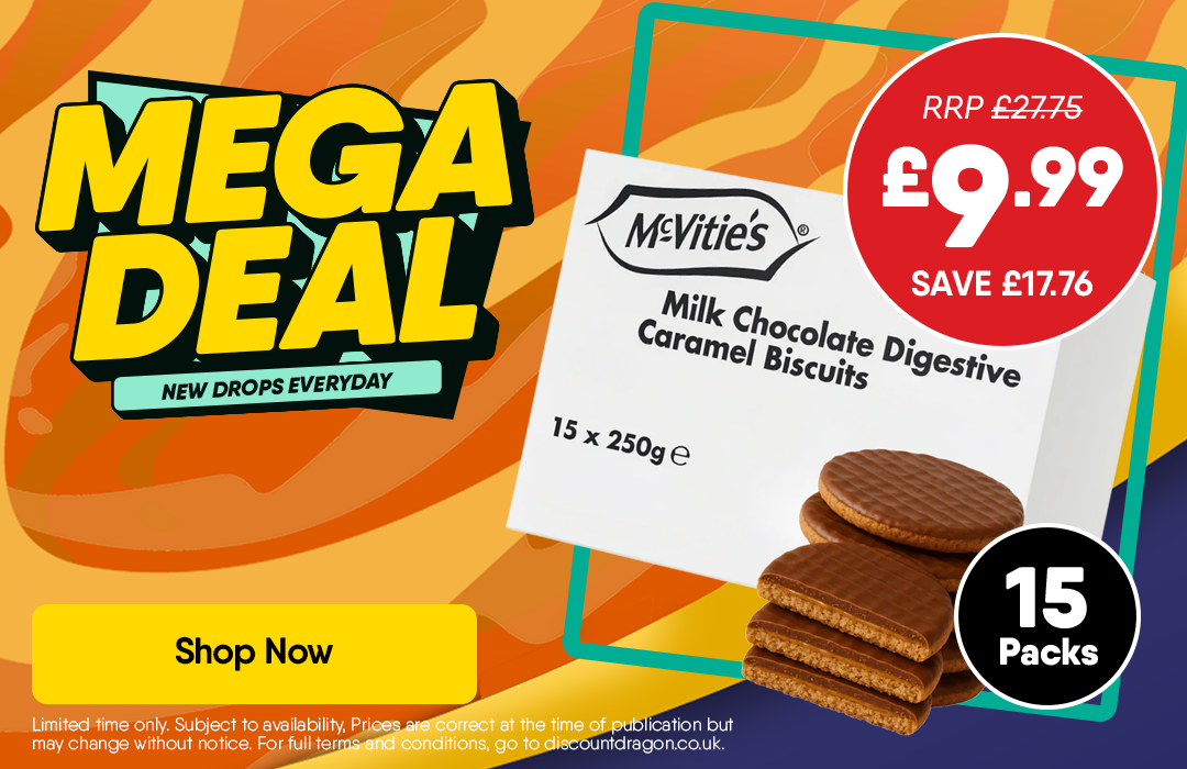 15 x McVitie's Caramel Digestives - 9.99