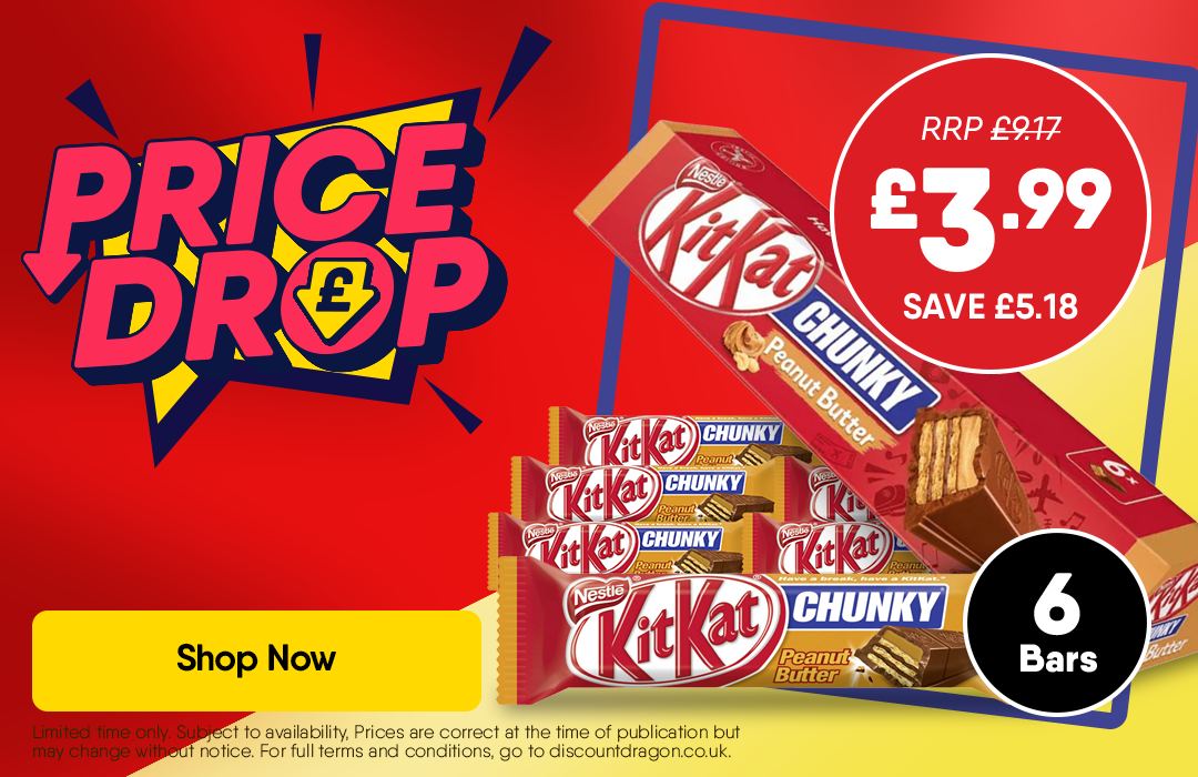 6 x Kit Kat Chunky Peanut Butter - £3.99