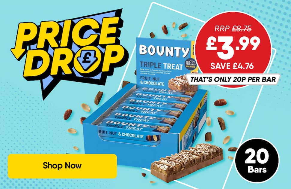 Bounty Triple Treat - £3.99