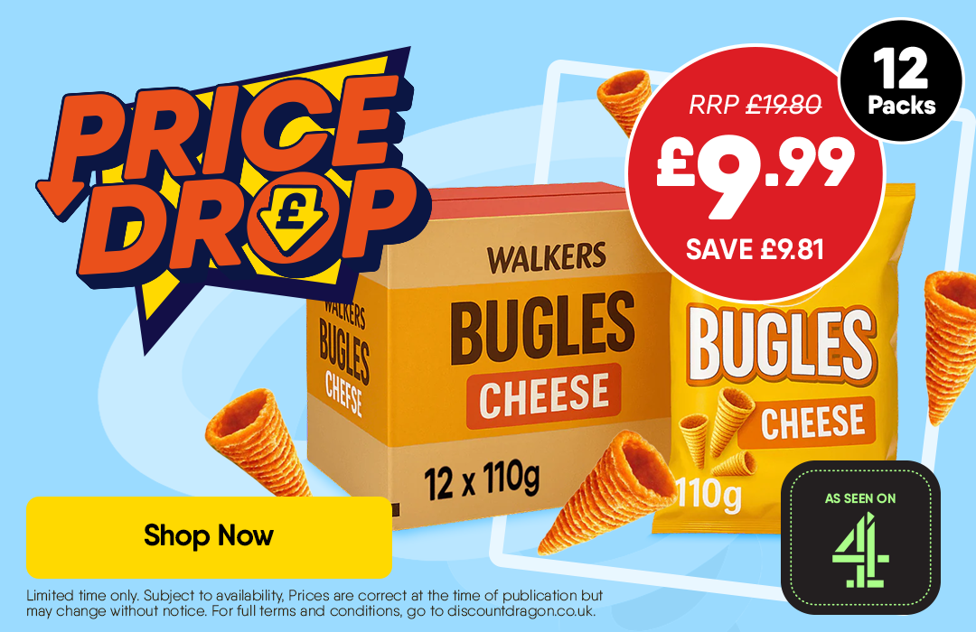 Walkers Bugles Cheese Flavour £9.99