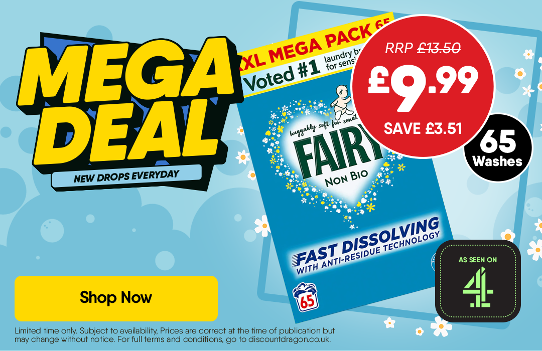 Fairy Non-Bio Laundry Detergent £9.99