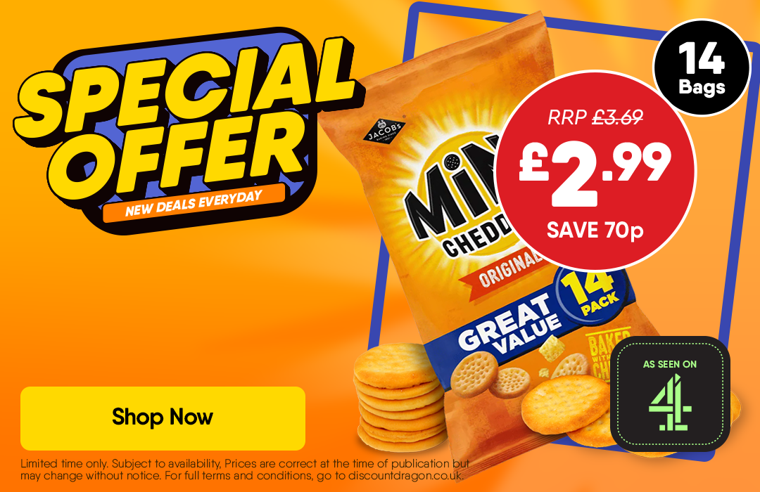 14 x Mini Cheddars Original - £2.99