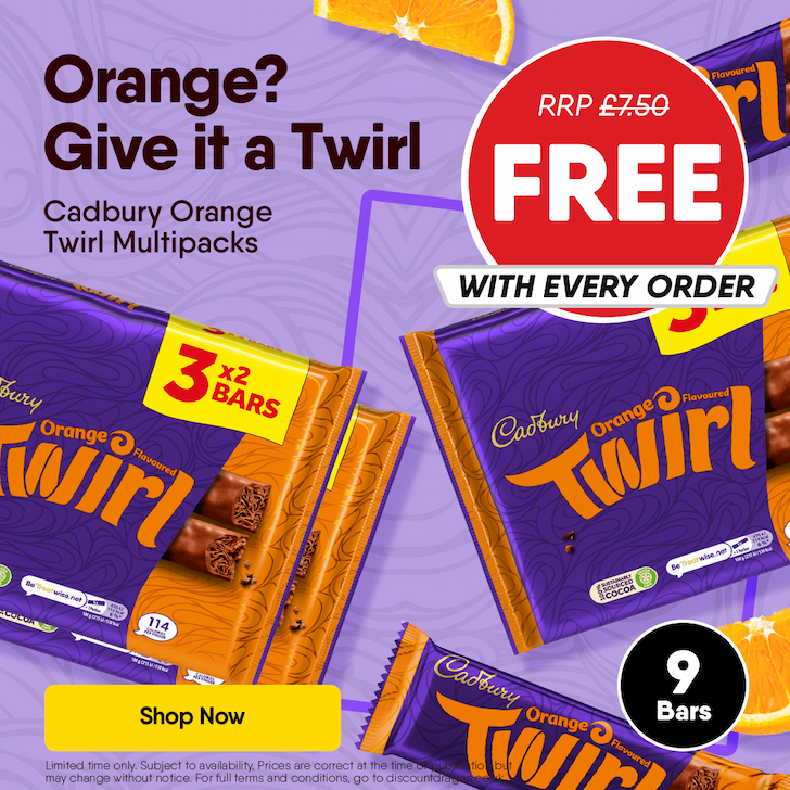 9 x Twirl - FREE
