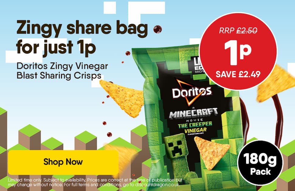 Doritos Zingy Vinegar Blast - 1p