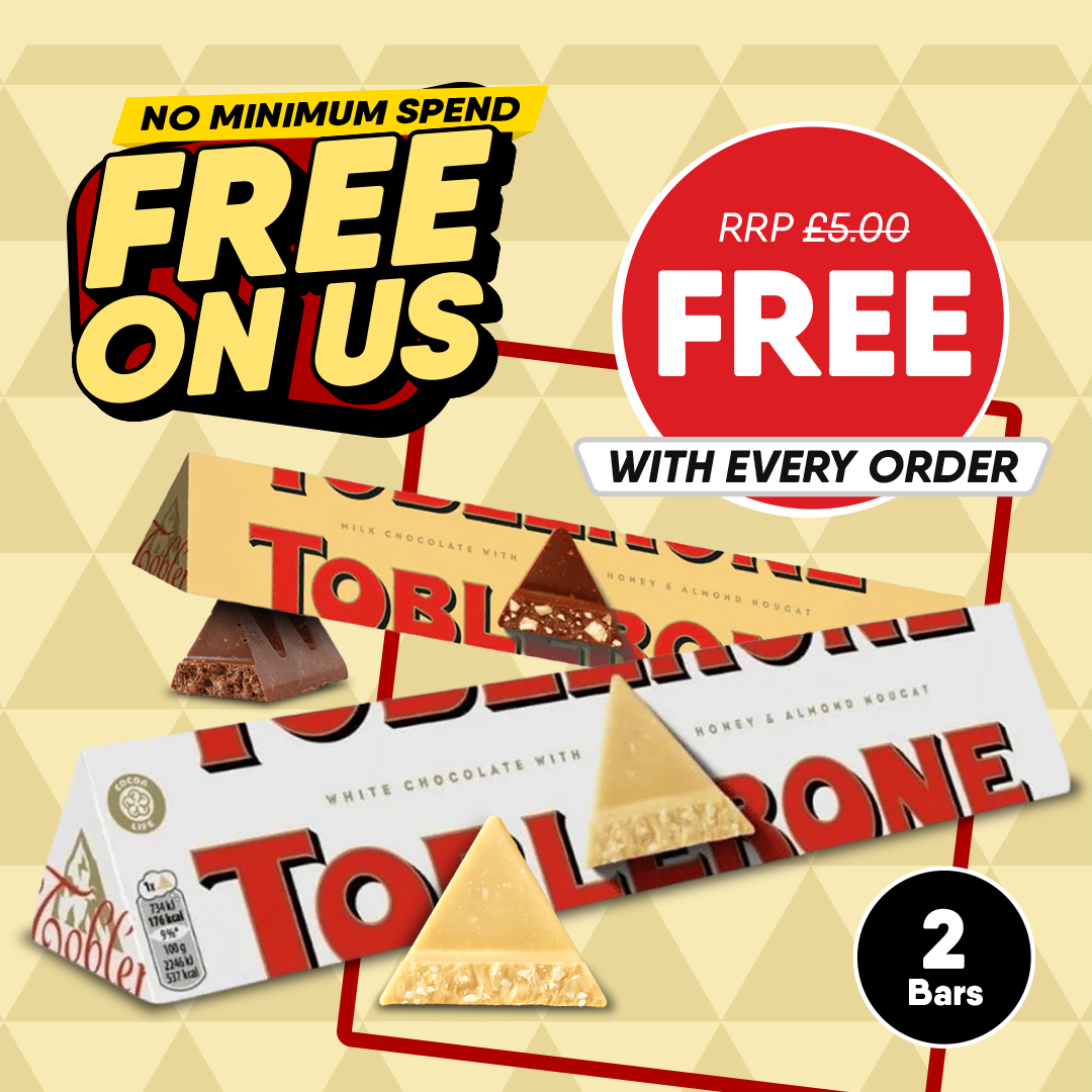 2 x Toblerone Chocolate Bar FREE