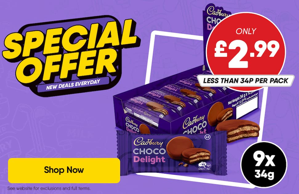 9 x Cadbury Choco Delight- £2.99