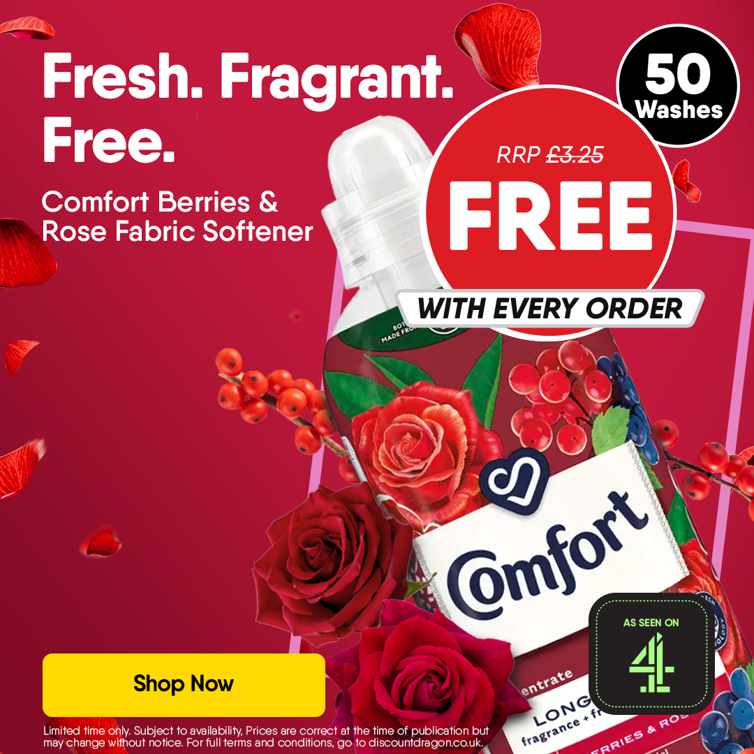 Comfort Berries & Rose 50 washes FREE
