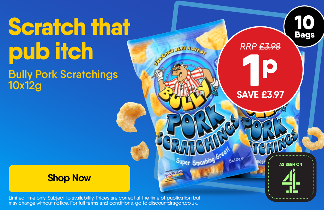 10 x Pork Scratchings - 1p